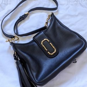 Marc Jacobs Interlock Hobo Crossbody Leather Bag